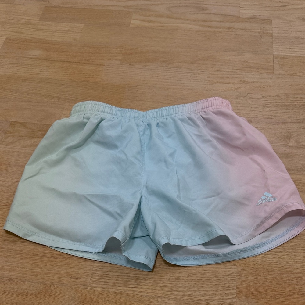 Adidas Kids Pastel Gradient Athletic Shorts